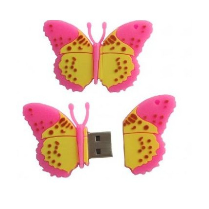 Custom made vlinder USB stick - Topgiving